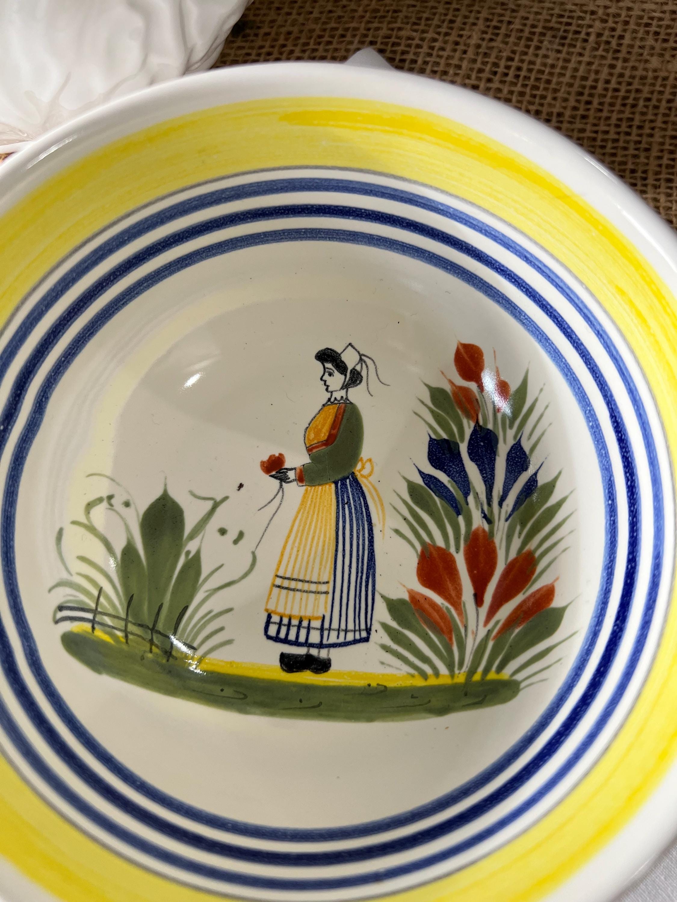 アンリオ・カンペール ラグハンドル付き ポリアガー 女性付き - Etsy 日本