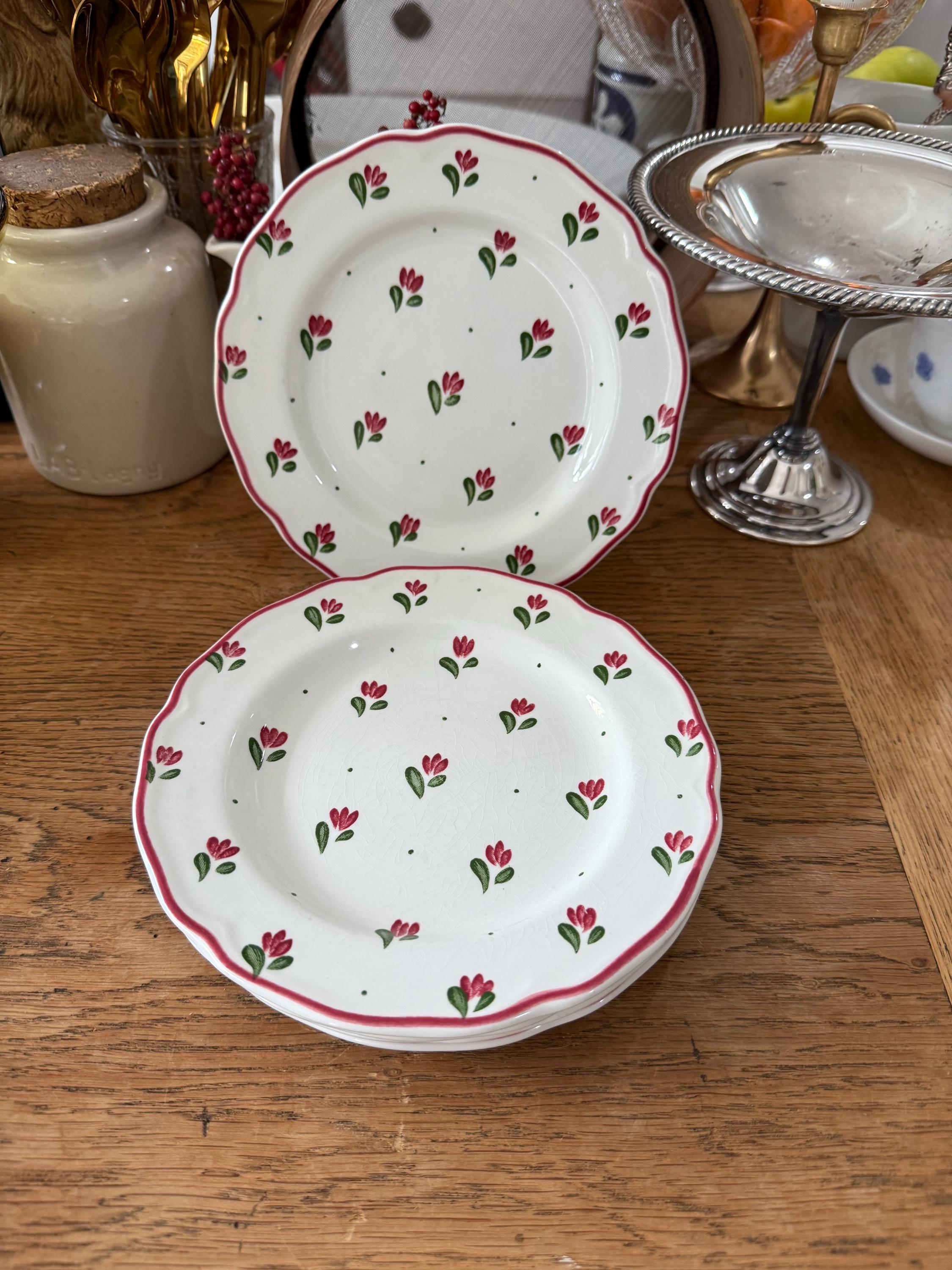 Set of 5. Johnson Brothers Bonjour 7” Plates. England. - Etsy