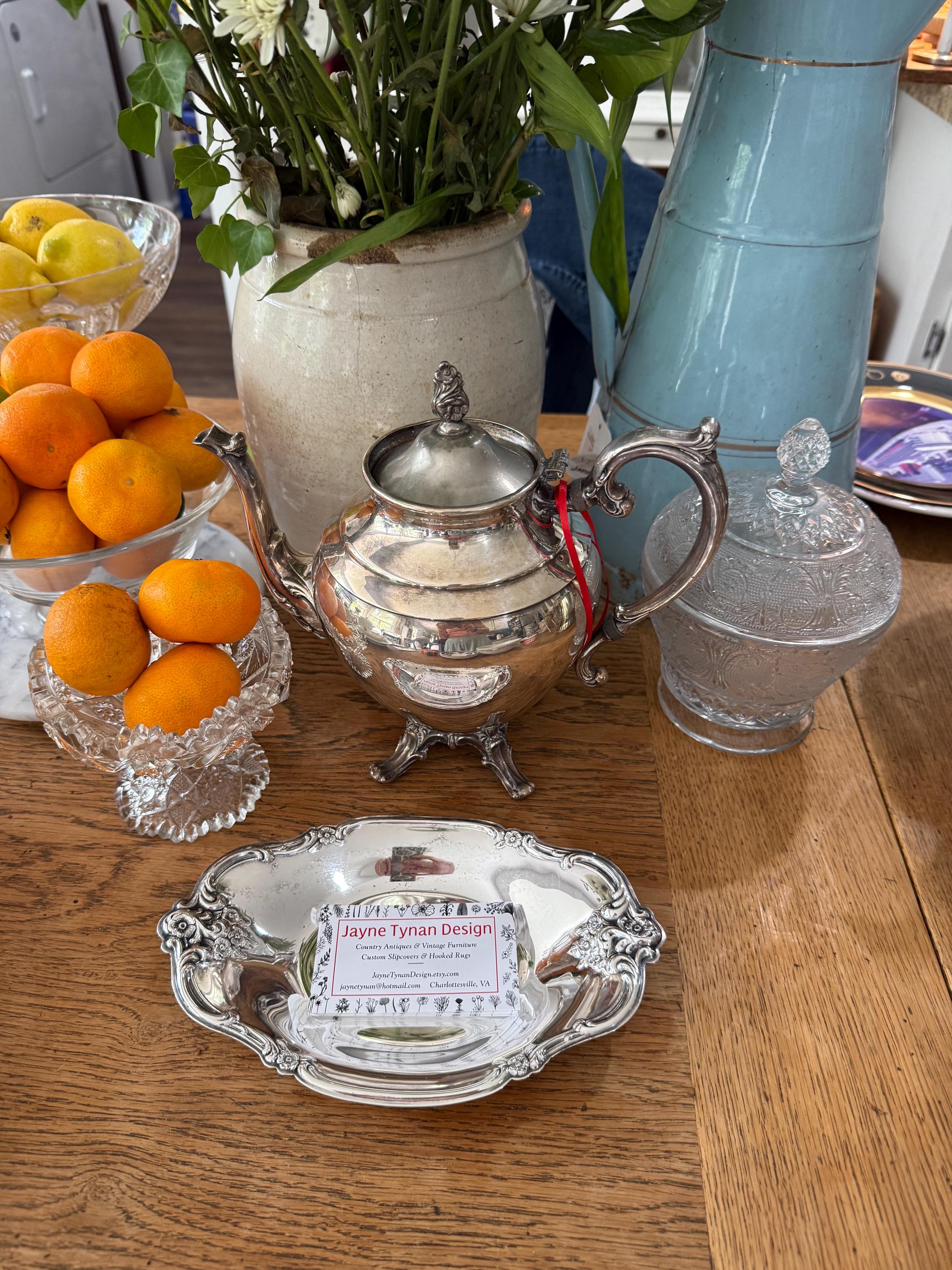International Silver Tray - Etsy