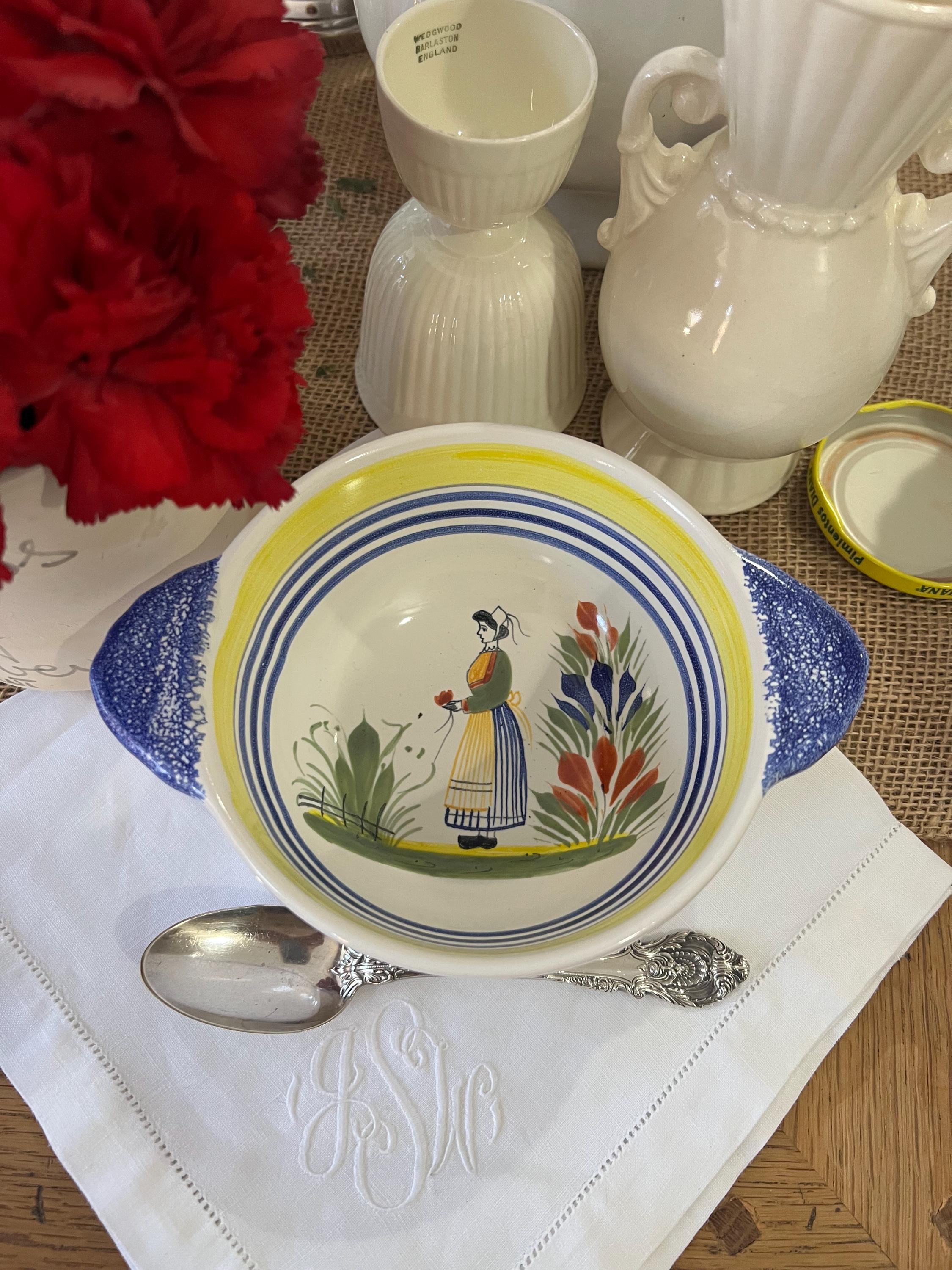 アンリオ・カンペール ラグハンドル付き ポリアガー 女性付き - Etsy 日本