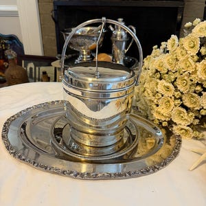Wilcox Silver Ice Bucket - Etsy