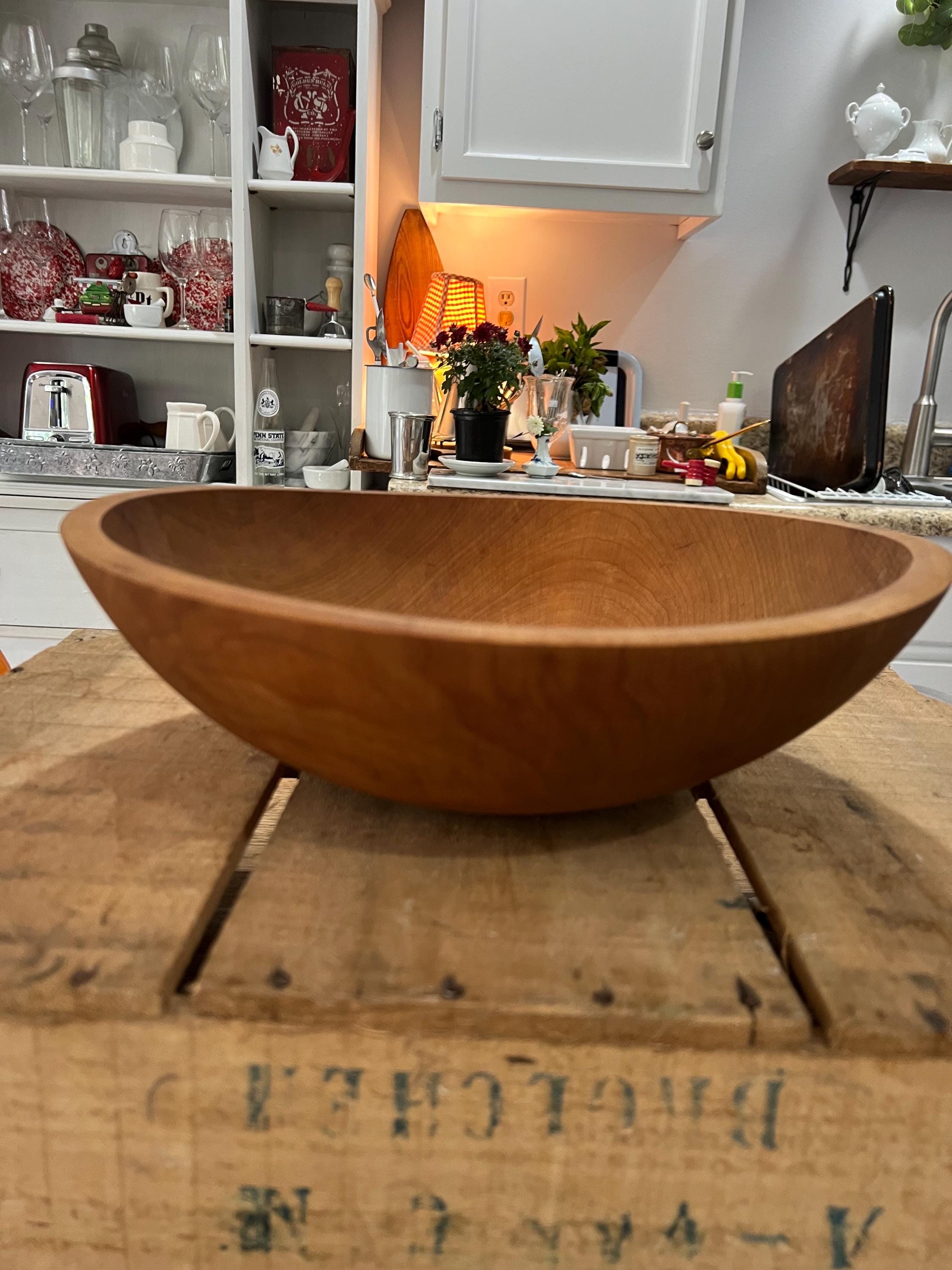 アンティークウッドボウル 大きな木の器 エチオピア ウッドボウル A [生活雑貨とアンティークのオンライン