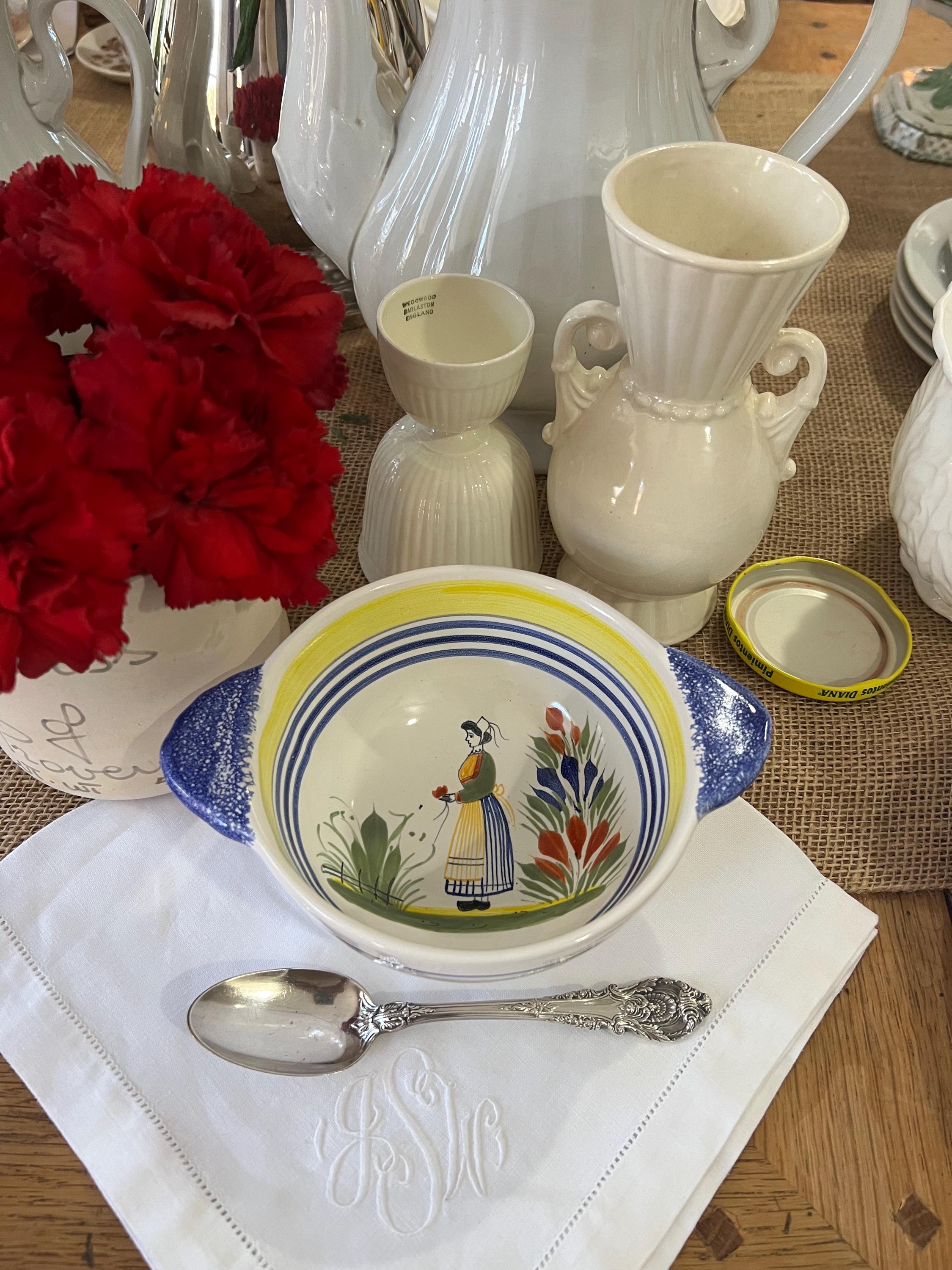 アンリオ・カンペール ラグハンドル付き ポリアガー 女性付き - Etsy 日本