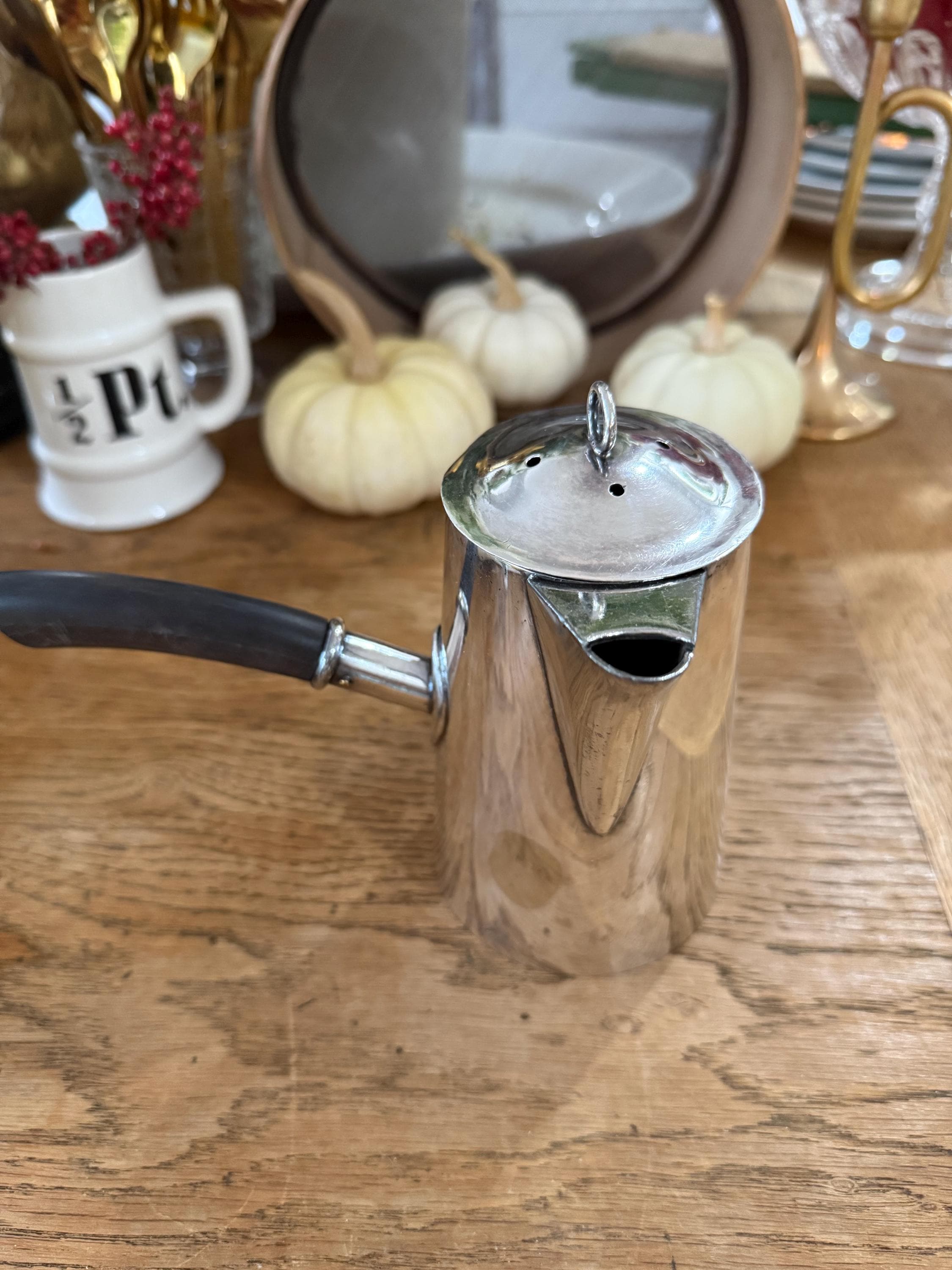 ヴィンテージ シルバープレート コーヒー サーバー (1 人用)。 - Etsy 日本