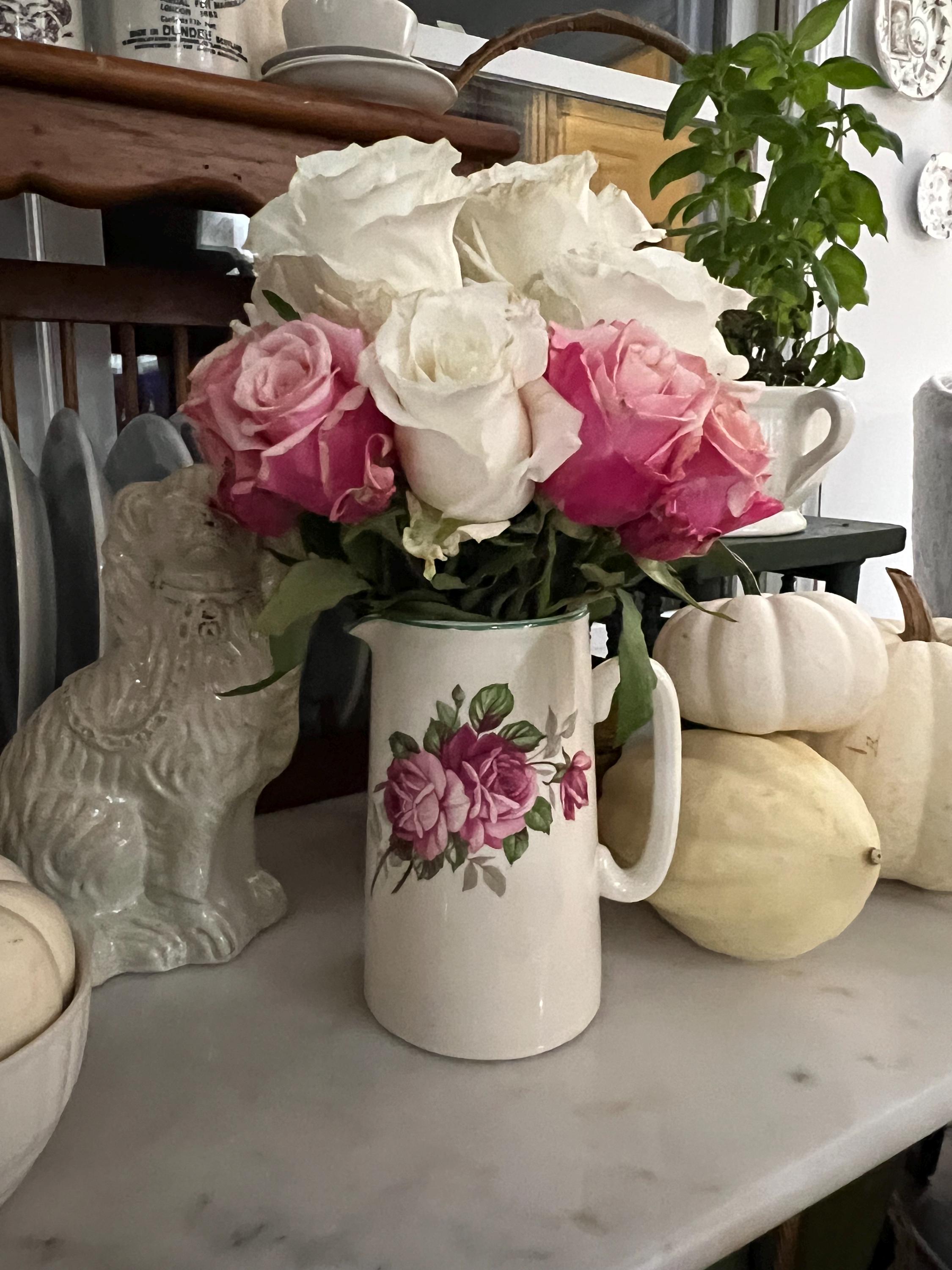 英国 Lord Nelson Pottery ヴィンテージ ジャグ ピッチャー 陶器 水差し フラワーベース 花瓶 食器 ロード ネルソン イギリス 95896 Vintage Lord Nelson Pottery England 11-75 Pitcher Blue Floral | eBay