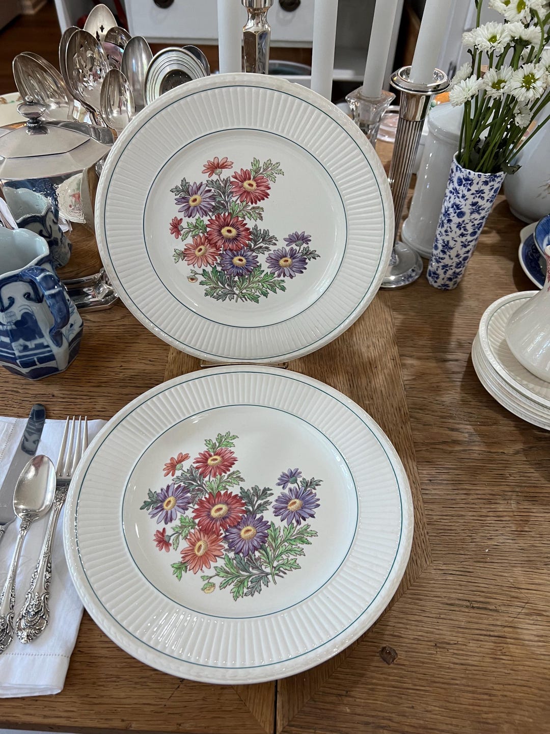 食器  EDME Queen's Ware Collection 46 Piece WEDGWOOD Edme Queen's Ware | Grandview Mercantile