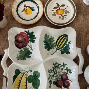 Handpainted Italian Ceramic Serving Dish