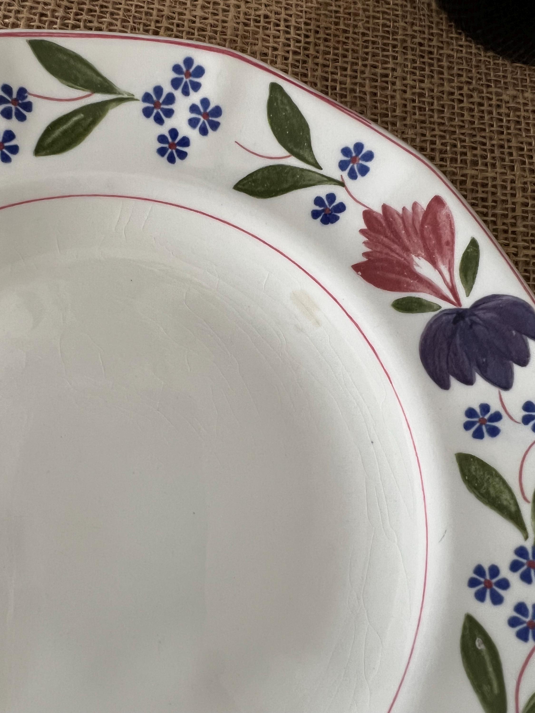 4 枚セット。Lucheon 8 インチ Adams Old Colonial プレート。 - Etsy 日本