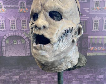 Leatherface Ed Gein Inspired latex half mask