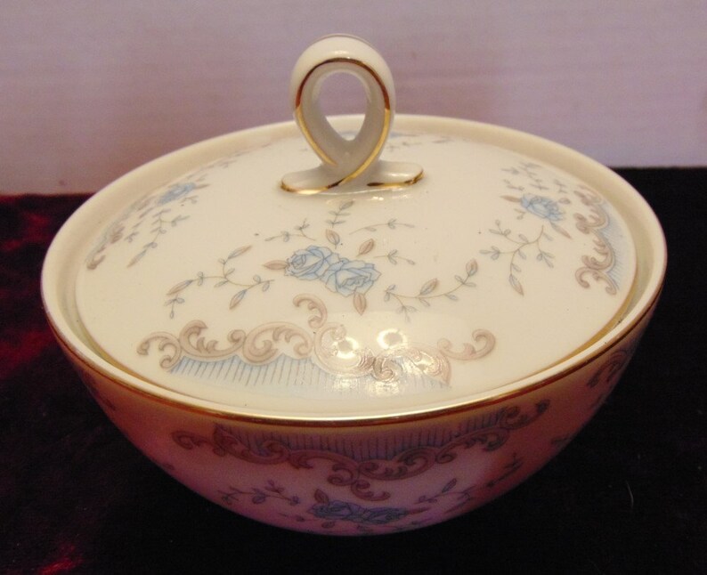 Imperial China W Dalton Seville 5303 Sugar Bowl With Lid Etsy