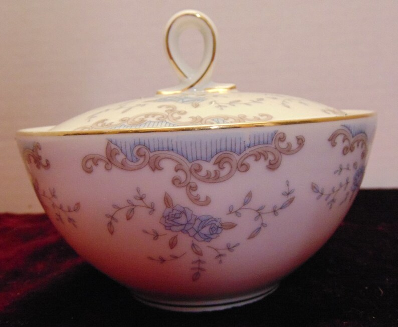 Imperial China W Dalton Seville 5303 Sugar Bowl With Lid Etsy