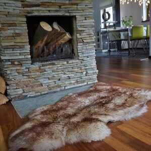 Original Brown Mouflon Genuine Natural Sheepskin  Genuine Natural Sheepskin Rugs Exclusive Rug Gray Rugs Carpet Outdoor  Cheap Rugs Shag