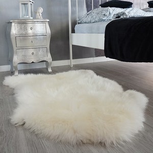 Original GIANT White Genuine Natural Sheepskin Rugs Exclusive Rug Throw Rugs Carpet Outdoor Rugs Cheap Rugs Shag image 2