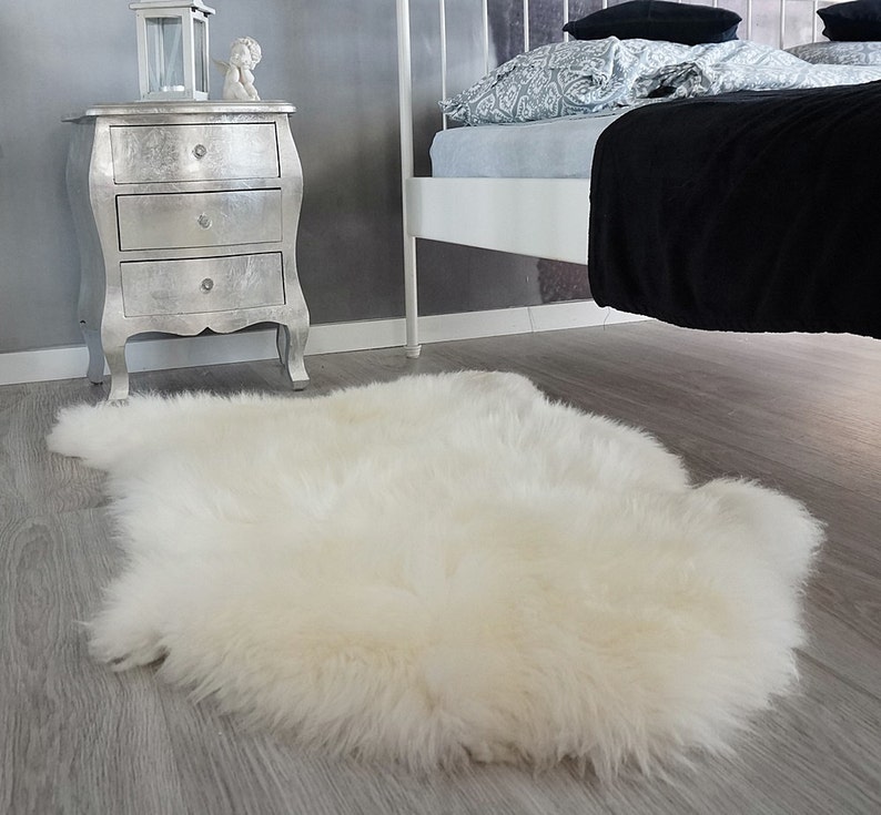 Original GIANT White Genuine Natural Sheepskin Rugs Exclusive Rug Throw Rugs Carpet Outdoor Rugs Cheap Rugs Shag image 2