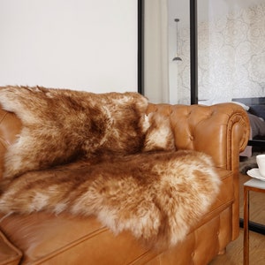 SALE Original Giant X  Brown Mouflon Dyed Genuine Natural Sheepskin Rugs Exclusive Rug Throw Rugs Carpet Outdoor Rugs Cheap Rugs Sha