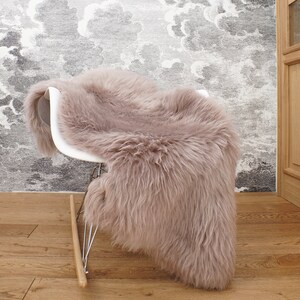 Original, Natural GIANT Rug X  50&quot; x 30&quot; Light Brown Genuine Natural Sheepskin Rugs Exclusive Rug Throw Rugs Carpet Rugs Cheap Rugs Shag