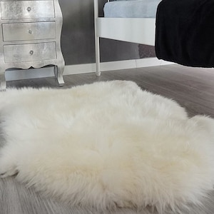 Original GIANT White Genuine Natural Sheepskin Rugs Exclusive Rug Throw Rugs Carpet Outdoor Rugs Cheap Rugs Shag image 1