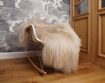SHEEPSKIN Icelandic Beige  X   Rug Genuine Natural Sheepskin  Rug  Carpet Outdoor Rugs Cheap Rugs Shag  Rug Thro