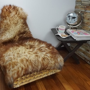 Original Brown Mouflon   Genuine Natural Sheepskin  Genuine Natural Sheepskin Rugs Exclusive Rug Gray Rugs Carpet Outdoor  Cheap Rugs Shag