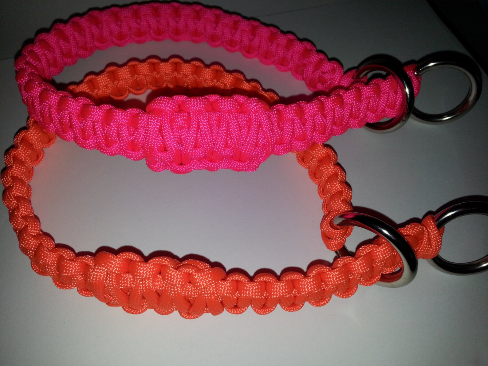 Adjustable Dog Collar, Training Collar, Paracord Adjustable Dog Collar