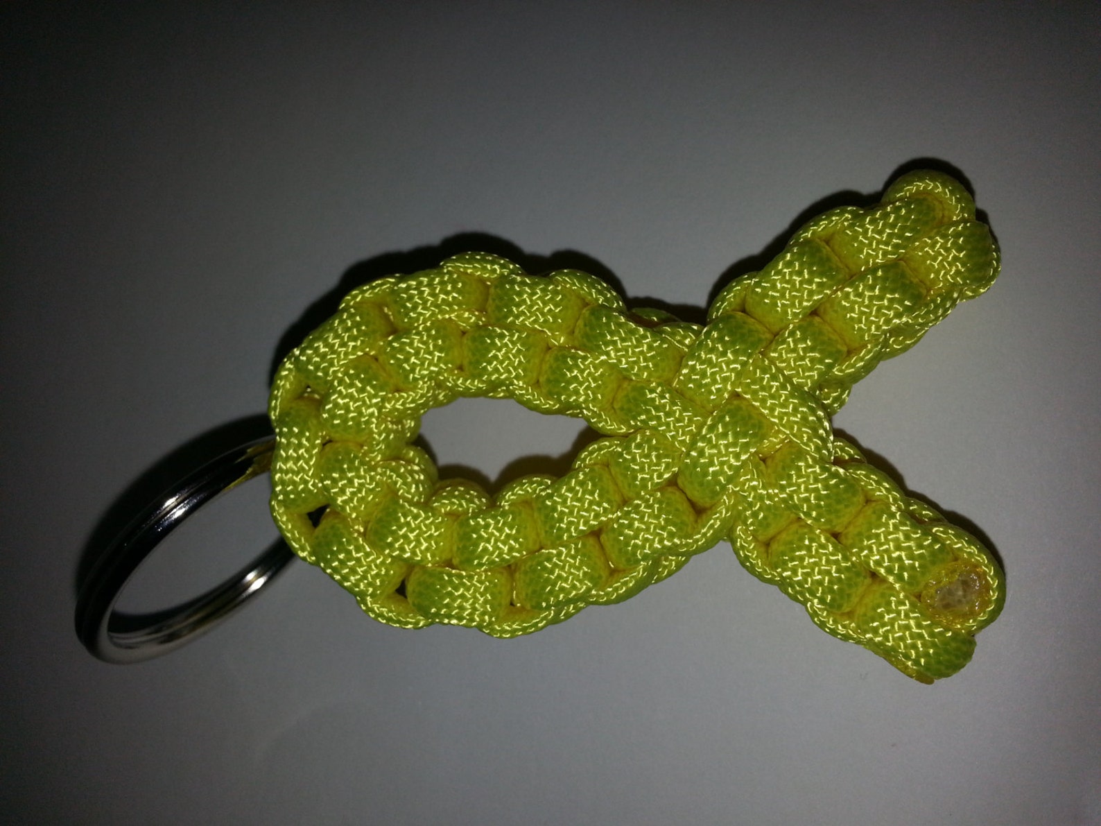 Survivor Cause Keychains Paracord Cause Ribbon Keychains Etsy