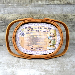 Precious Moments Its Time To Bless Your Own Day Collectors Club Basket Complete