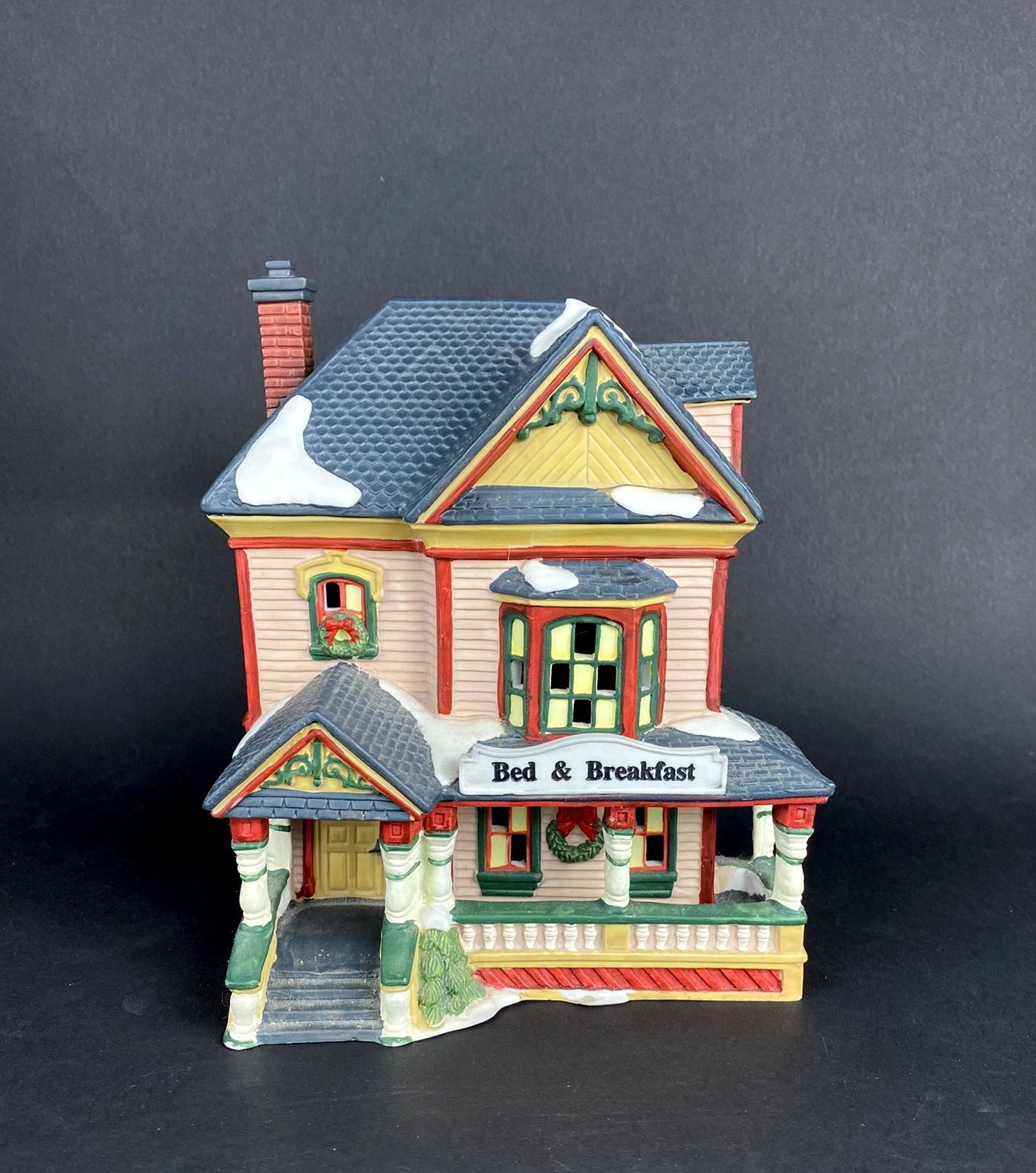 Christmas Village Display Platforms Set of 2 , Fits Lemax Dept 56 Dickens  North Pole Collection Well 