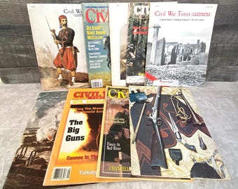 9 Civil War Magazines 7 Civil War Times Illustrated & 2 Americas Civil War