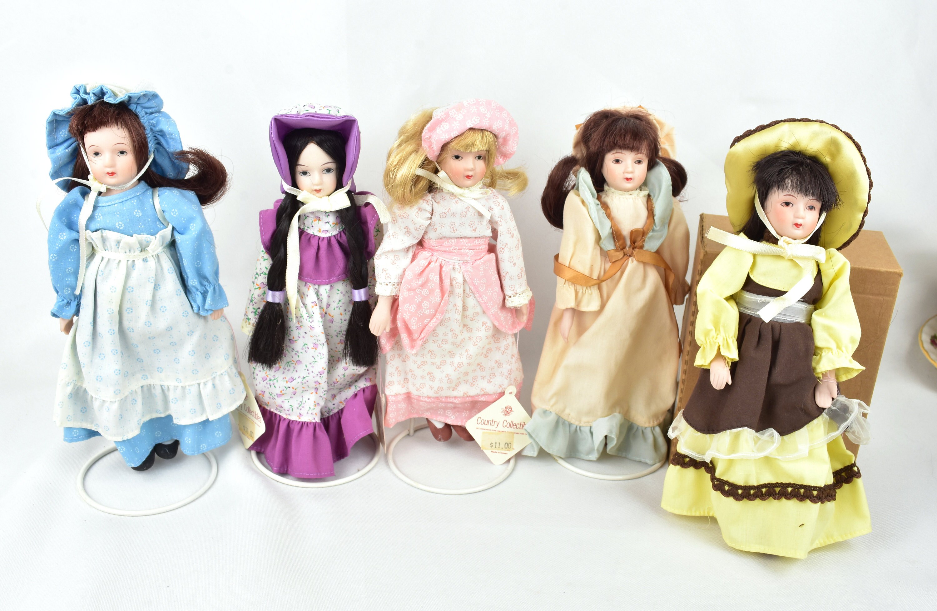 Russ porcelain dolls clearance