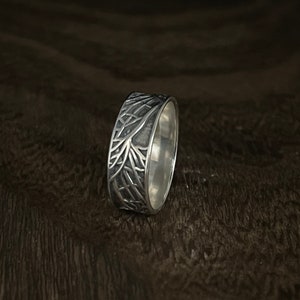 Oxidized Silver Branch Ring // 925 Sterling Silver // Tree Ring // Sizes 5 to 10