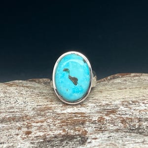 Türkis Ring Size 8 // 925 Sterling Silber // Türkis Ring