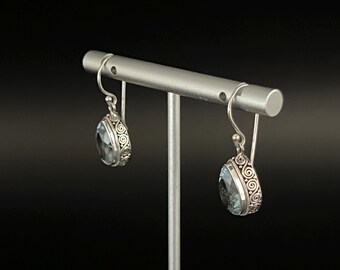 Orecchini in argento con Conchiglia Abalone-1679GE | Gioielli
