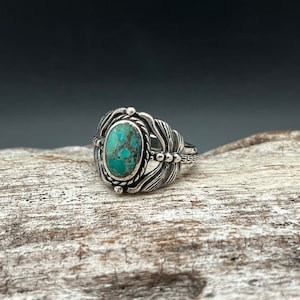 Turquoise Dragonfly Ring // 925 Sterling Silver // Sizes 6 to 12 // Handcrafted