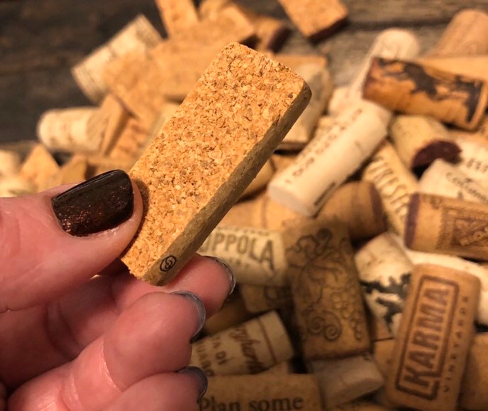 WINE CORK HALVES Sliced in half Halved 50 100 150 200 250 Cut Etsy