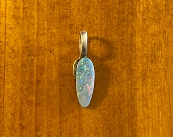 Genuine Australian Opal Pendant