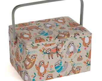 Sloth Large Sewing Box by HobbyGift