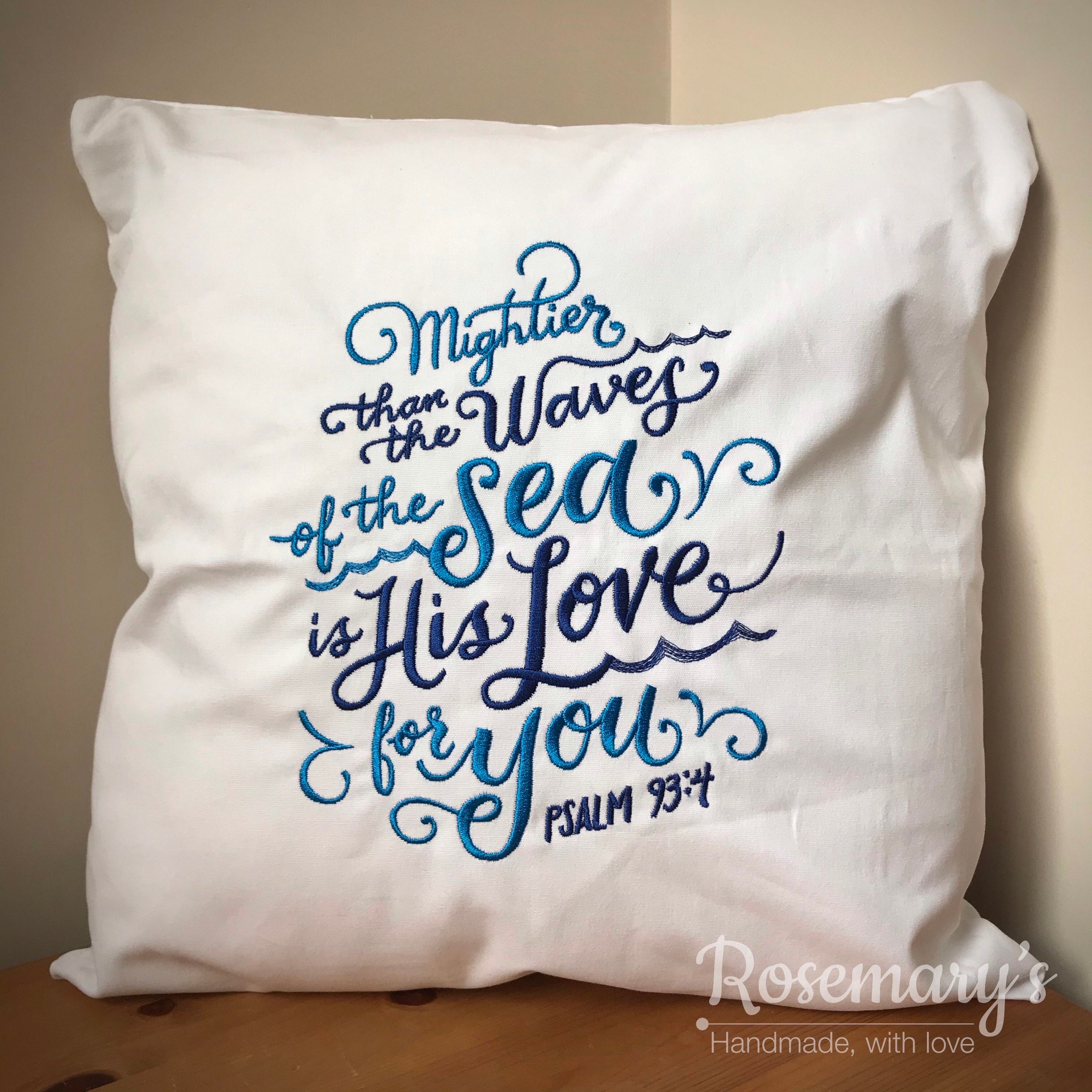 Mightier Than The Waves {Cushion Cover} Mightier Than The Waves {Cushion Cover}