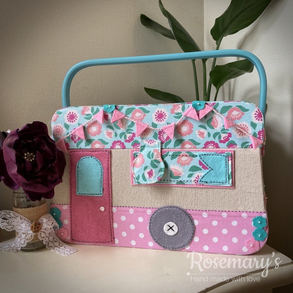 Caravan Appliqué Free Pattern and Tutorial - Miss Daisy Patterns