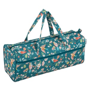Bolsa de hilo y tejido estilo William Morris de la época victoriana de Bird Bird de HobbyGift