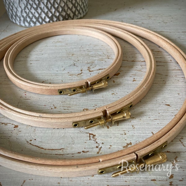 Wood Embroidery Hoop Etsy