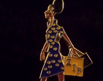 Sigma Gamma Rho Lady Diva Lapel Pin