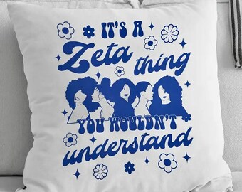 Zeta Sisterhood Pillow Cover