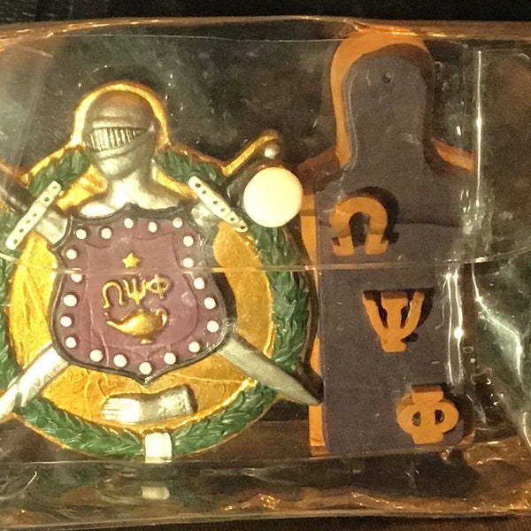 Omega Psi Phi Fraternity Magnet Gift Set