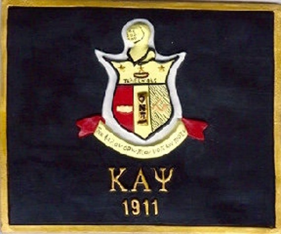 pix Kappa Alpha Psi Art kappa alpha psi fraternity crest art plaque etsy