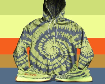 frozen yellow yeezy hoodie