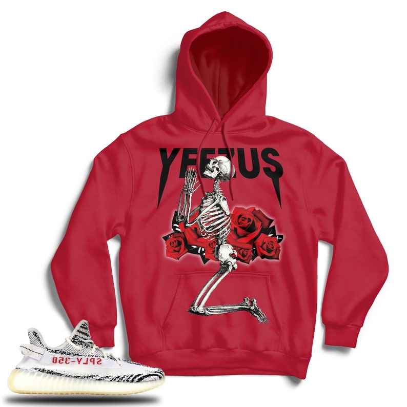 yeezy zebra hoodie
