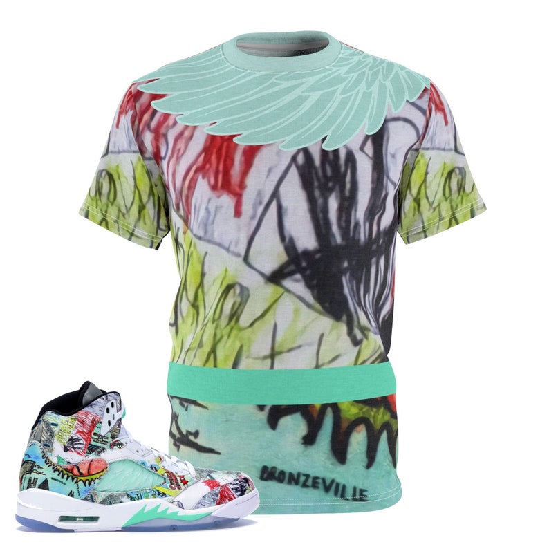 jordan 5 wings t shirt