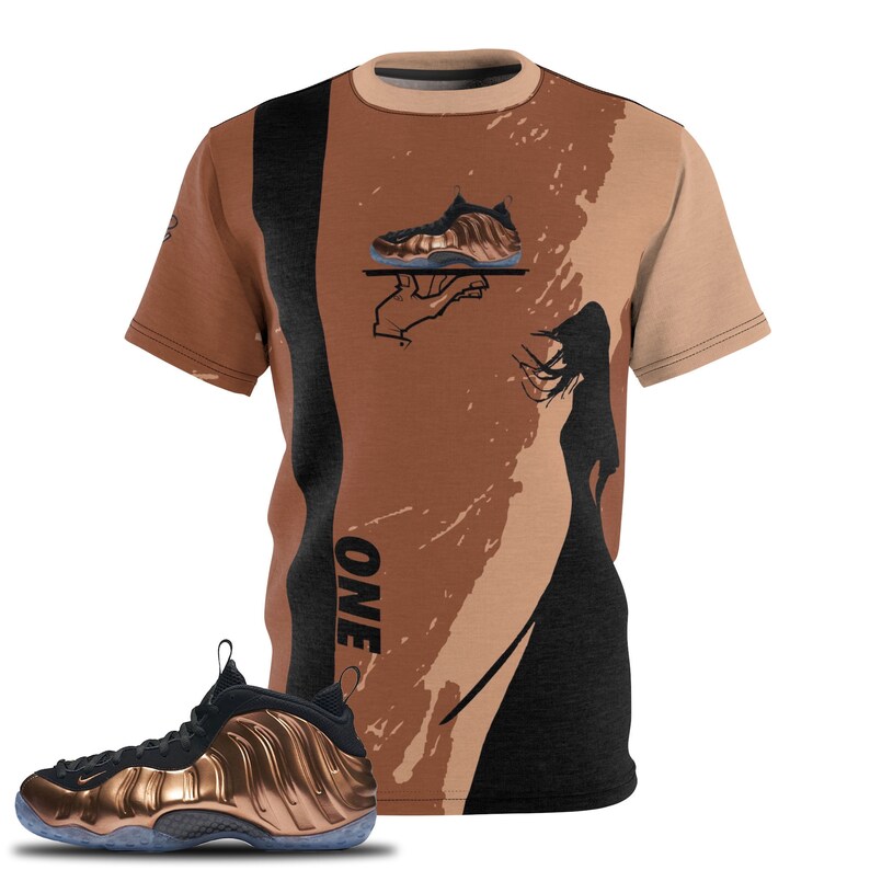 nike copper foamposite shirt