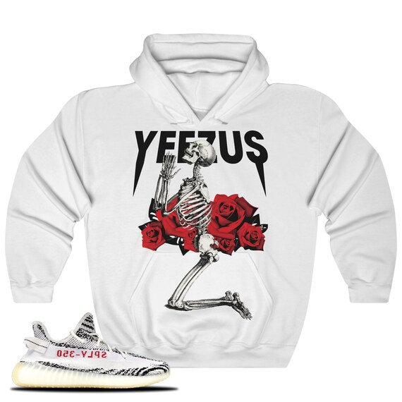 yeezy zebra hoodie