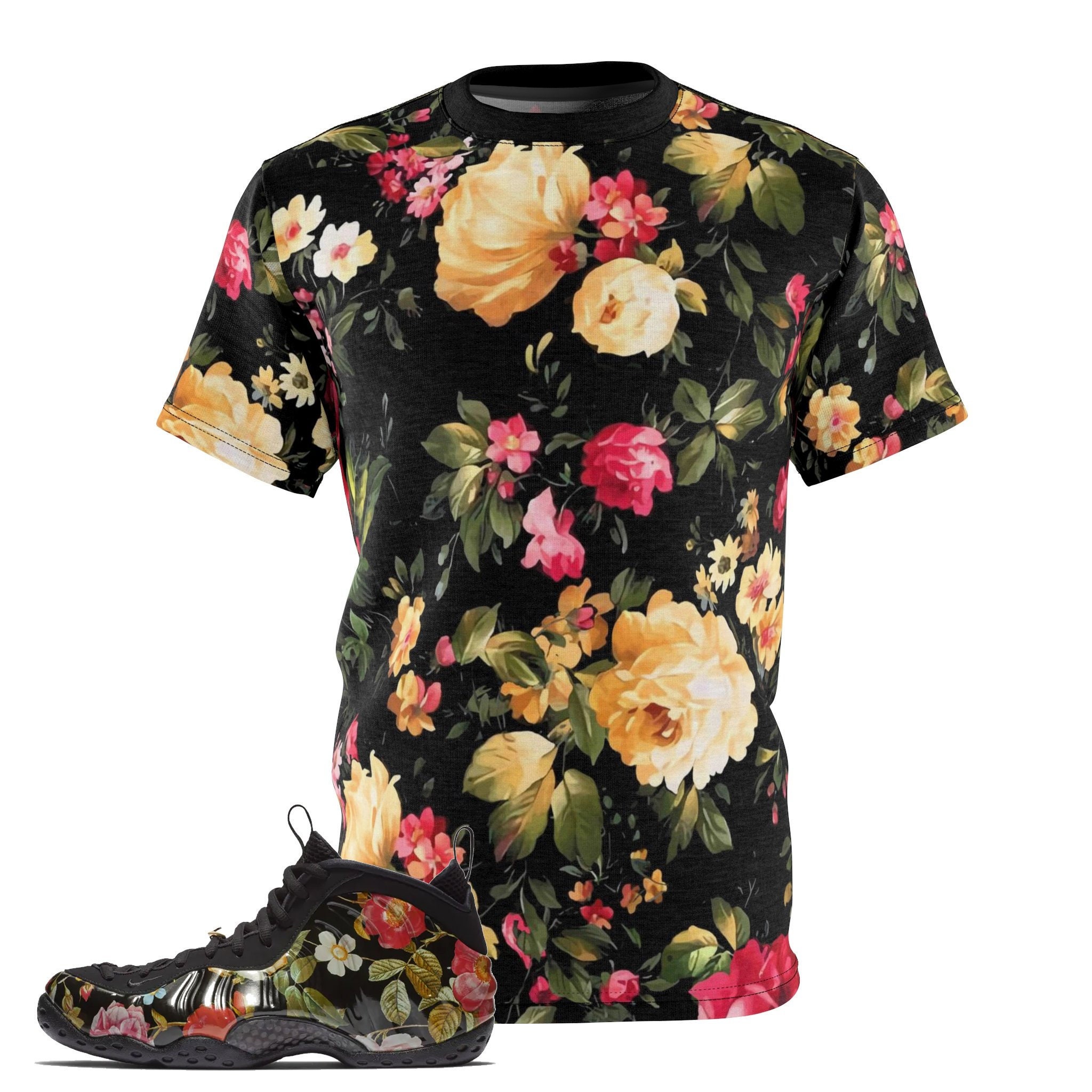 floral foamposite shirt